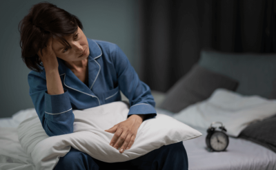 woman in anxiety